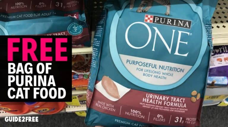 FREE Bag of Purina One Cat Food