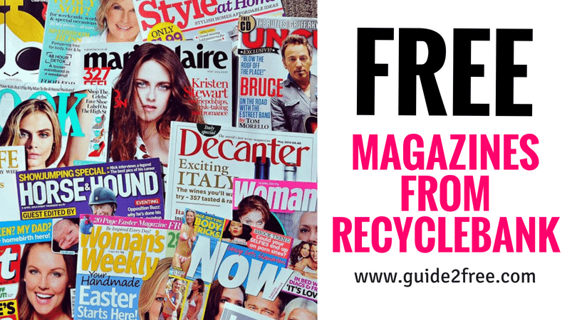 FREE Magazines from Recyclebank