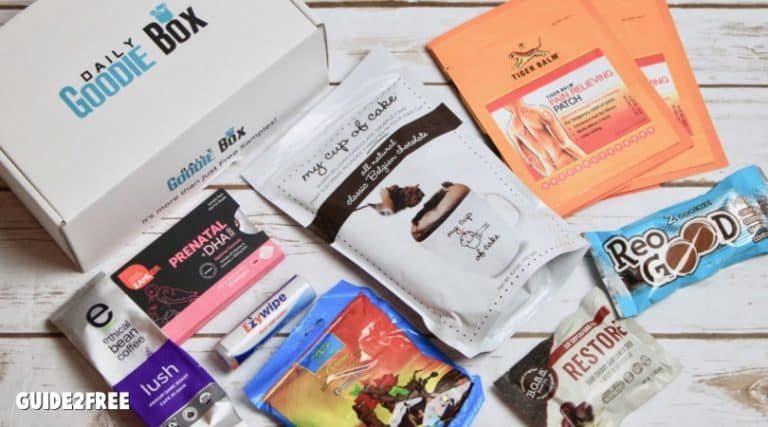 FREE Box of Samples from Daily Goodie Box