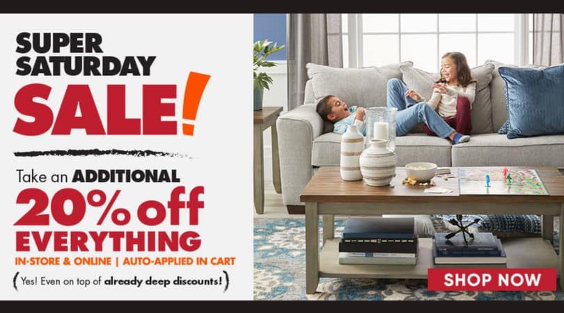 Big Lots: 20% off Your Entire Purchase