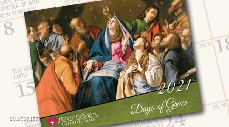 FREE 2021 Catholic Art Wall Calendar