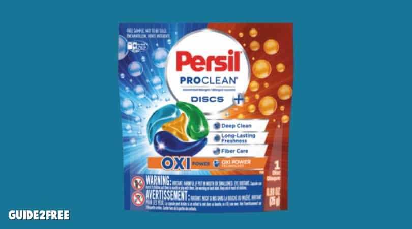 FREE Sample of Persil ProClean Laundry Detergent