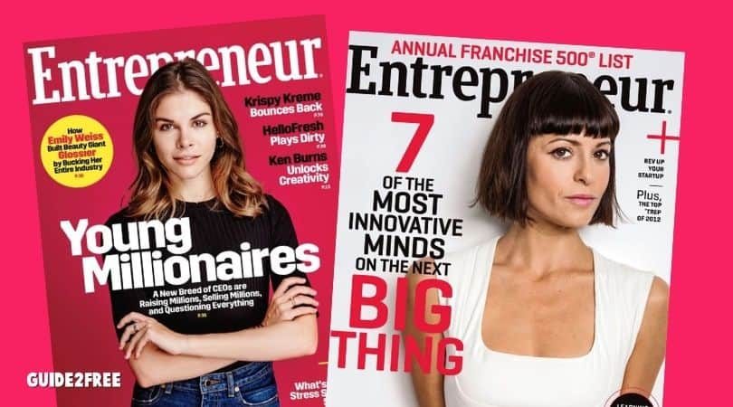 FREE Entrepreneur Magazine Subscription