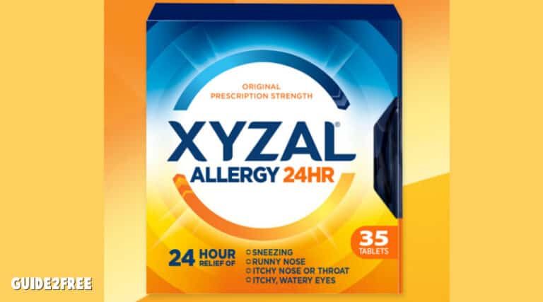 FREE Xyzal Allergy 24HR Sample