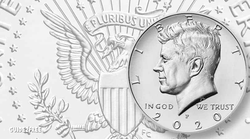 FREE 2020 Kennedy Half Dollar Coin