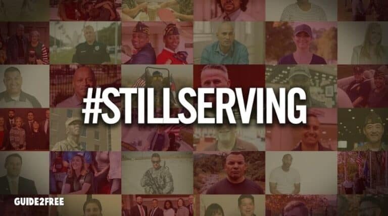 FREE #StillServing Decal and Face Mask