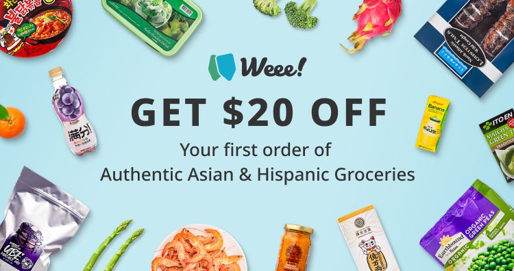$20 off $35 at Weee! Grocery + FREE Shipping