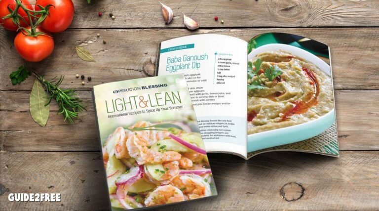 FREE Light and Lean Recipe Book