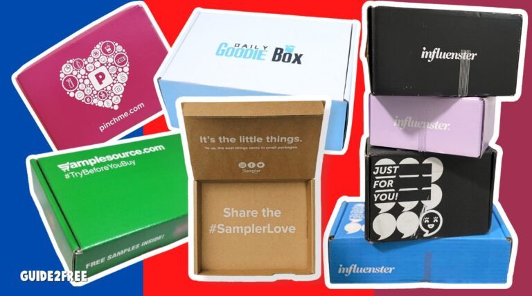 Where to Get Totally FREE Sample Boxes